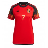 Maglie da calcio Belgio Kevin De Bruyne #7 Prima Maglia Femminile Mondiali 2022 Manica Corta